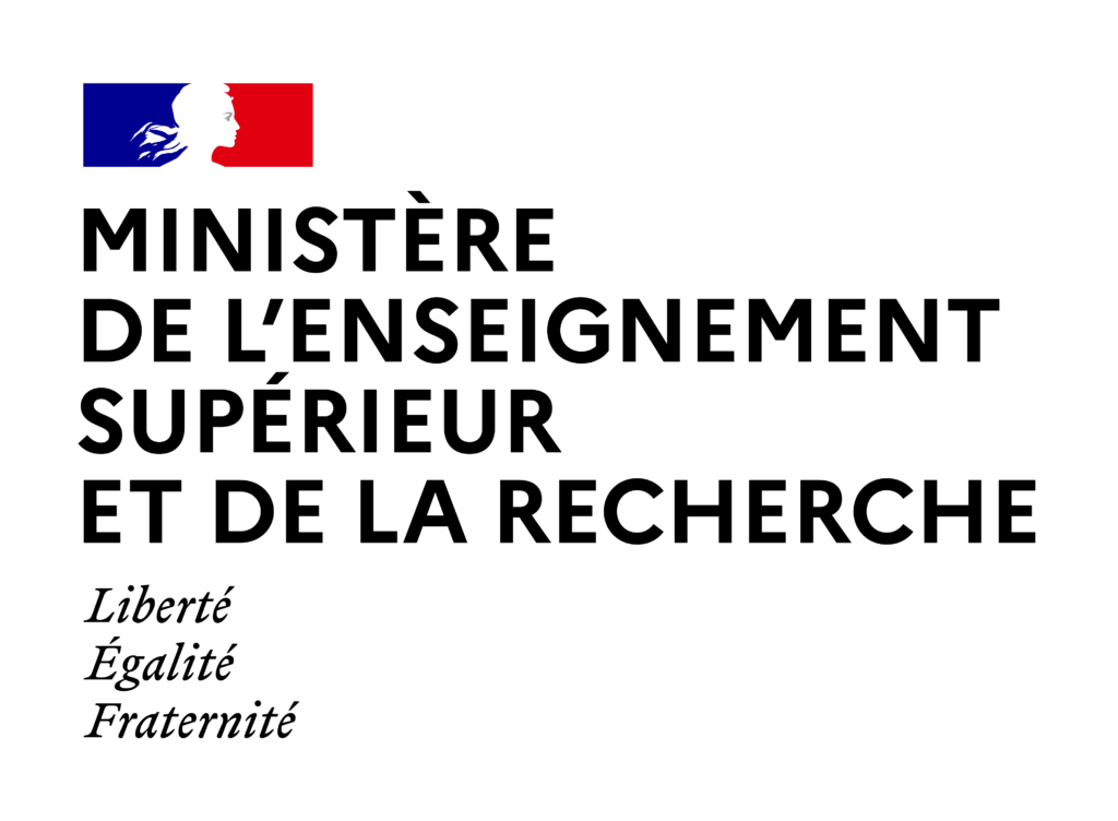 Logotype - Ministère de l'enseignement supérieur et de la recherche (Partenaire Userlab P2AC)